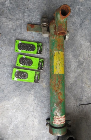 Greenlee #755 Hyd. Hand Pump (Seized) & Greenlee Flex Splitter Replacement Blades