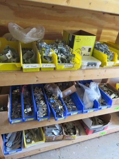 Qty Pipe Straps for EMT Rigid etc.