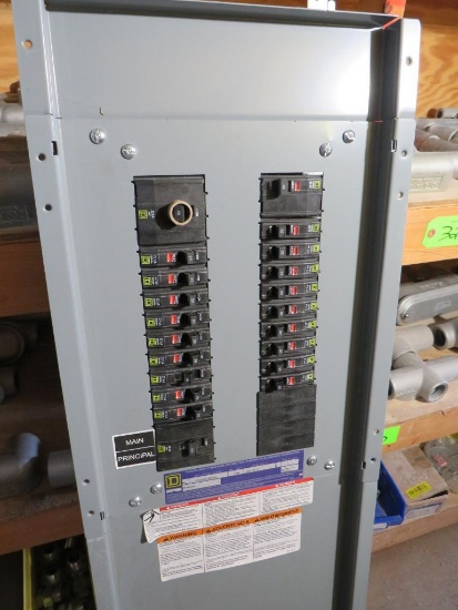 Square D 225 Amp. Panel