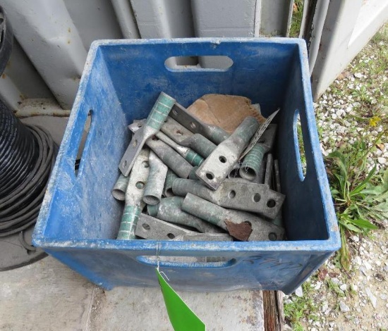 Crate Of Burndy 600 2 Hole Lug End Crimps