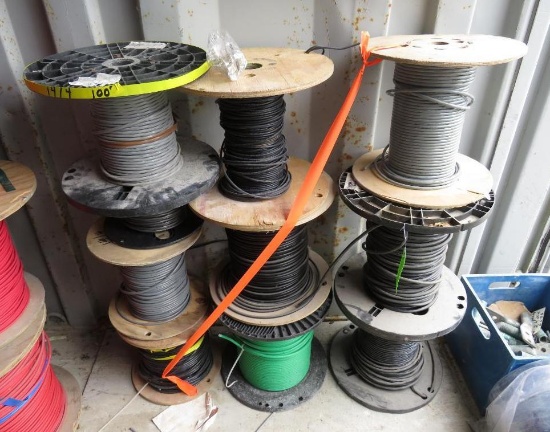 (9) Asst. Spools Of Wire