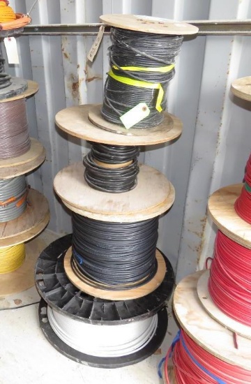 (4) Spools Of Asst. Wire
