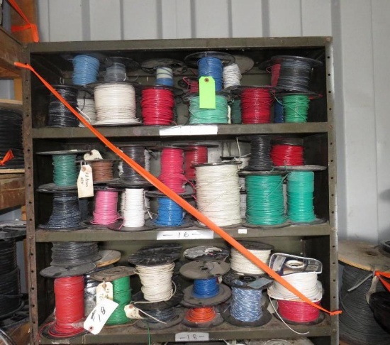 (40+/-) Spools Of Small Gauge Wire