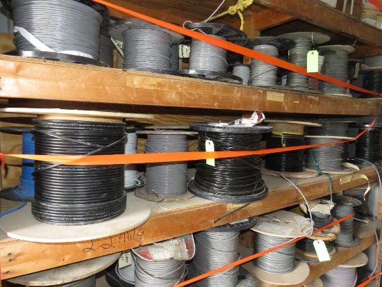 (12) Spools Of Multi Strand Small Gauge Wire