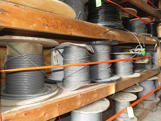 (11) Spools of Multi Strand Small Gauge Wire