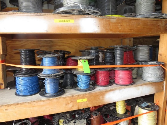 (25+/-) Small Spools Of 12 AWG Braided Wire