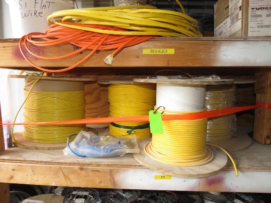 (4) Spools Of Wire
