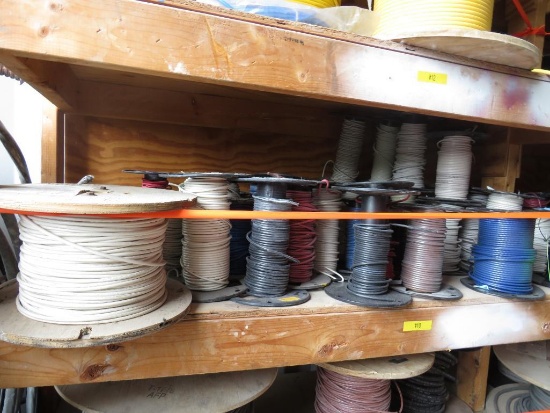 (45+/-) Spools Of Braided 10 AWG Wire