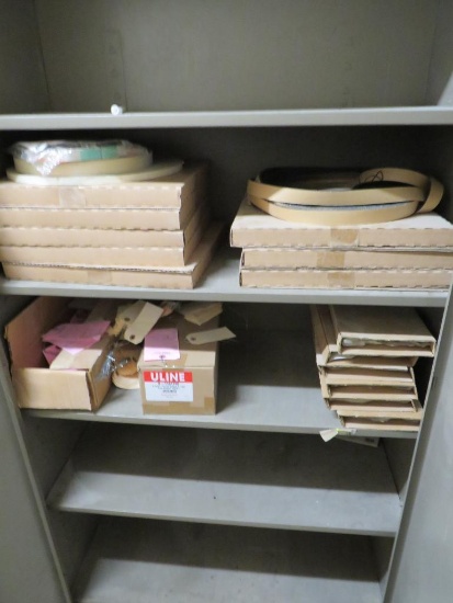 Metal Storage Cabinet w/ Contents