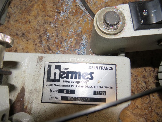 New Hermes B-4 Engravograph