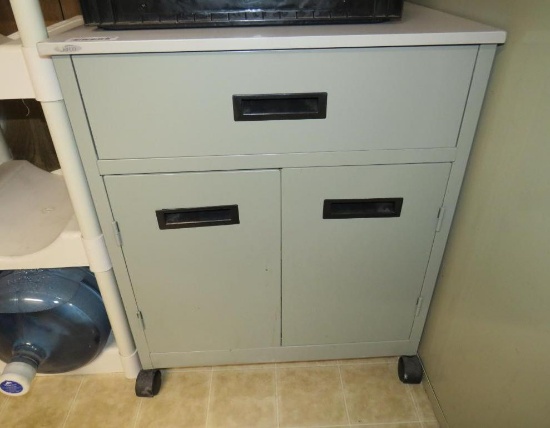 (2) Portable Storage Cabinets