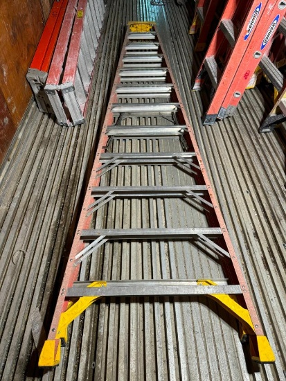Werner 12' Fiberglass A-Frame Ladder
