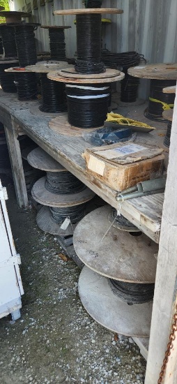 Asst. Partial Spools Copper and Other Wire