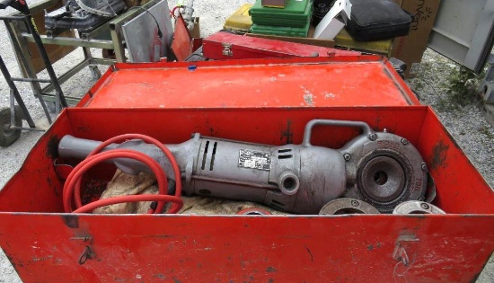 Ridgid Model 700-T2 Handheld Powerdrive Portable Pipe Threader