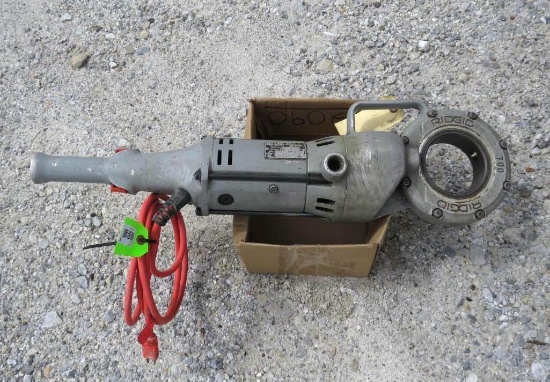 Ridgid Model 700 Handheld Power Drive Portable Pipe Threader