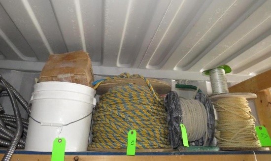(7) Asst. Rolls of Nylon Rope