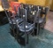 (10) Metal & Wood Dining Chairs