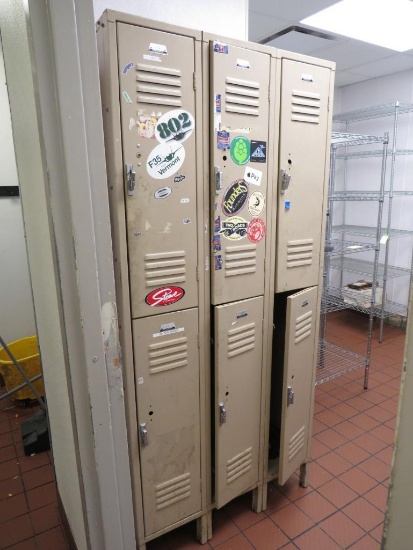 6-Bay Penco Employee Locker