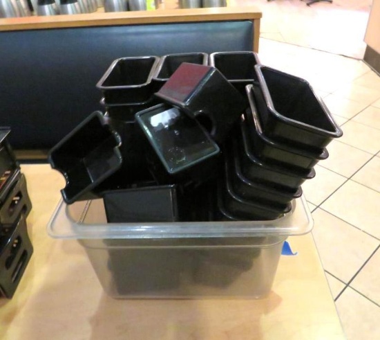 (50+/-) Asst. Black Jelly Holders