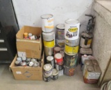 Qty of Paints & Solvents
