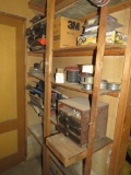 Contents of Shelves incl. Mechanics Wire, Brass, Snow Brushes