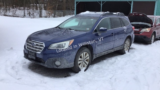 2016 Subaru Outback 2.5i Premium H4, 2.5L