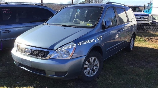2012 Kia Sedona LX V6, 3.5L