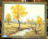 Original Archie Shepard Oil on Canvas