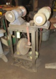 (2) Power Buffers w/ Shop Table Mount