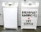 (2) Poly Breadboard Signs