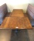 (6) Wooden 4-Top Tabletops