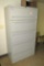 Metal 5-Drawer Filing Cabinet