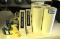 (24) Rolls of ULINE White Tape & (5) Tape Dispensers