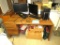 Desk Setup Including Desk