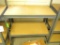 2-Tier Metal & Plywood Shelf