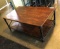 2-Tier Wood & Steel Table