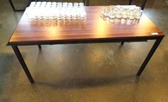 Wooden & Metal 6-Top Table