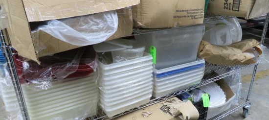Large Asst. of Cambro & Poly Storage Containers