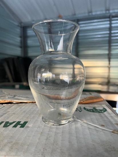 (48) Asst. Hosier Glass Crystal Vases