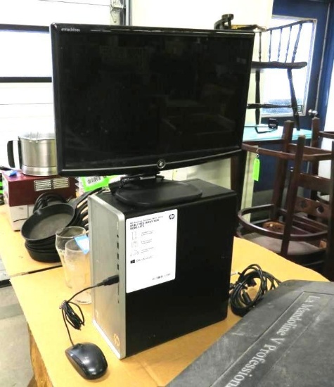 HP Pavilion Desktop & 18" Monitor