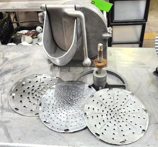 Aluminum Commercial Mixer Shredder Attachment