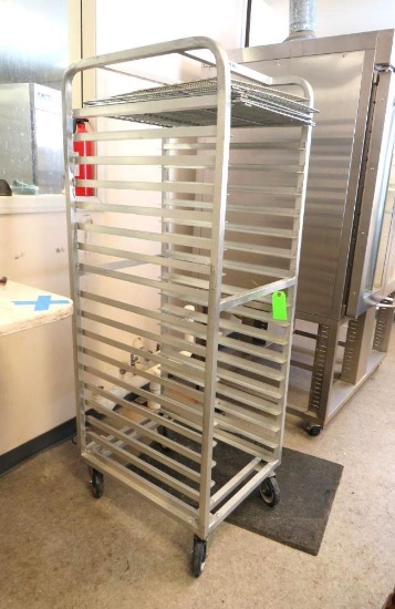 Aluminum Rolling Sheet Pan Rack