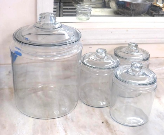 (4) Cookie Jars