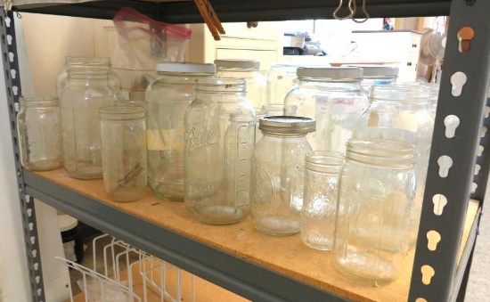 Asst. Glass Jars