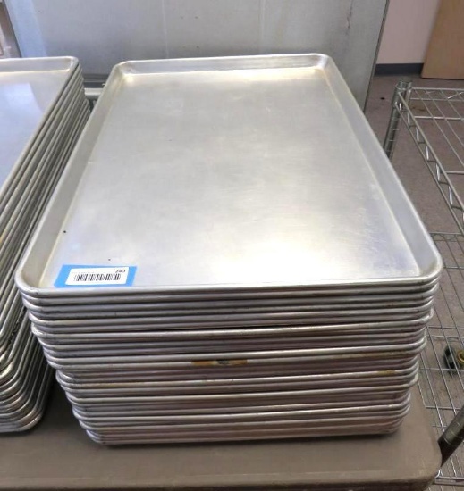 (29) Aluminum Sheet Pans