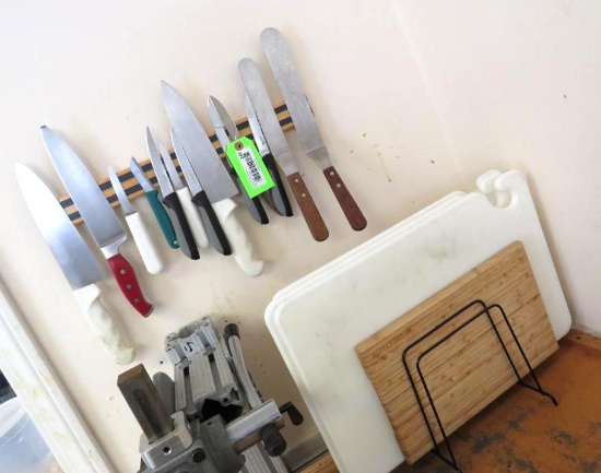 (13) Asst. Kitchen knives