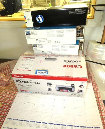 Canon Pixma MP490 Photo Inkjet Printer