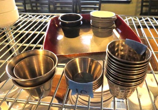 (20+/-) SS Condiment Containers