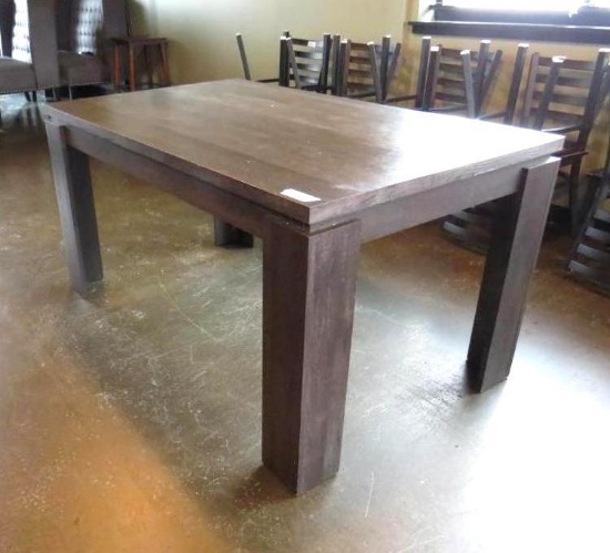 Wooden 4-Top Table