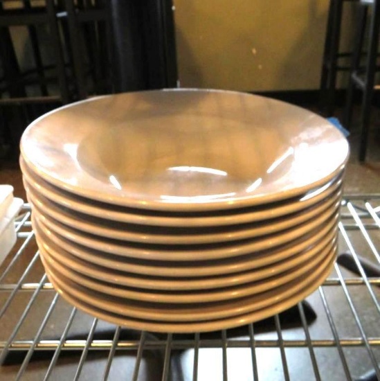 (9) Acopa 9" Ceramic Bowls
